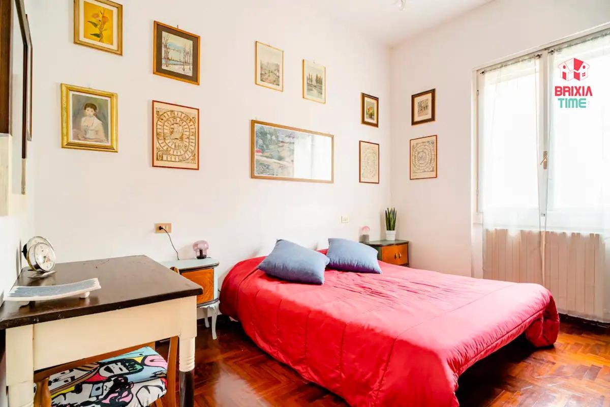Brixia Time Case - In Villa Con Giardino Бреша Екстериор снимка