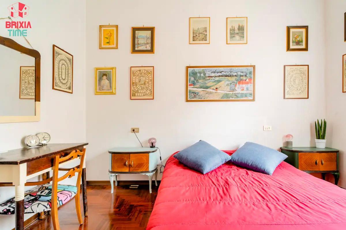 Brixia Time Case - In Villa Con Giardino Бреша Екстериор снимка